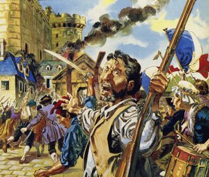 En París, la Revolución Francesa comenzó con la toma de la Bastilla
