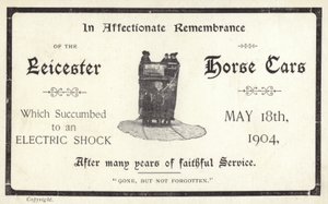 En afectuoso recuerdo de los coches de caballos de Leicester