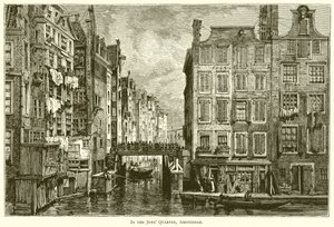 En el barrio judío, Ámsterdam