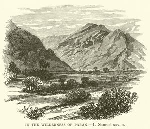 En el Desierto de Parán, I, Samuel, xxv de English School