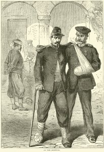 En el hospital, noviembre 1870 de English School