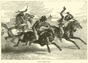 Carrera de caballos india de English School