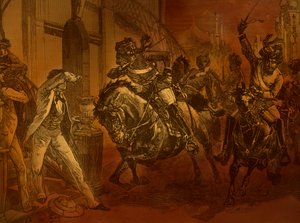 Rebelión india de 1857, ilustración de "Cassell