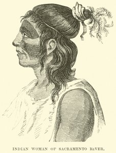 Mujer india del río Sacramento de English School