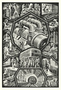 Industria (litografía) de English School