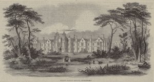 Asilo de Huérfanos Infantiles, Snaresbrook (grabado) de English School