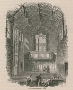 Interior de Crosby Hall de English School