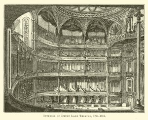 Interior del Teatro Drury Lane, 1794-1811