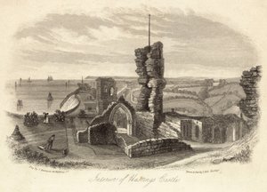 Interior del Castillo de Hastings