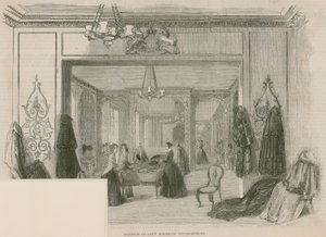 Interior del Establecimiento de Luto de Jays, Regent Street, Londres