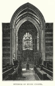 Interior de la Capilla de Rugby de English School