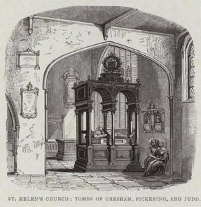 Interior de St Helens Bishopsgate de English School
