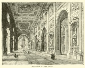 Interior de San Juan de Letrán