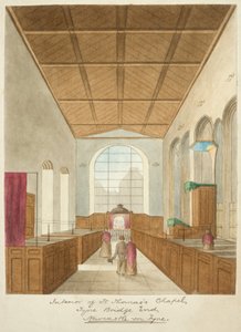 Interior de la Capilla de St Thomas, Tyne Bridge End, Newcastle upon Tyne