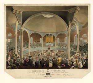 Interior de la Capilla de Surry de English School
