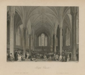 Interior de la Iglesia del Temple de English School