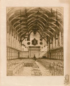Interior de la Escuela de Westminster de English School