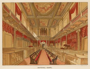 Interior de la Capilla de Whitehall de English School