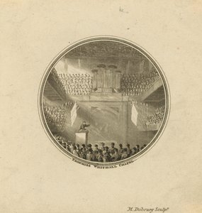 Interior de la Capilla de Whitehall de English School
