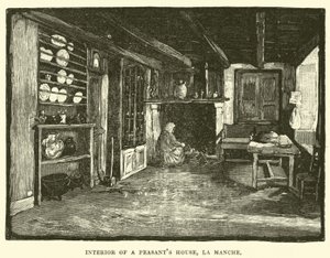 Interior de una casa campesina, La Mancha de English School
