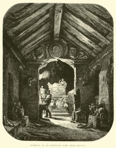 Interior de una Tumba Etrusca cerca de Perugia de English School