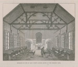 Interior de una de las aulas de Lady Owen