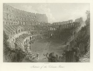 Interior del Coliseo, Roma