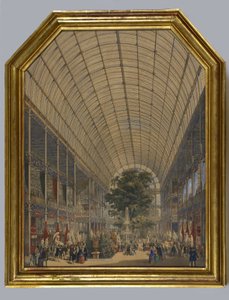 Interior del Palacio de Cristal, 1851 de English School