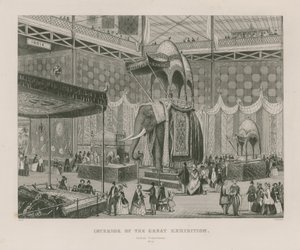Interior de la Gran Exposición, 1851, Departamento Indio
