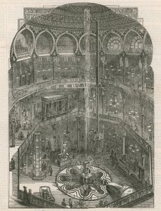 Interior del Panopticon, Leicester Square, Londres