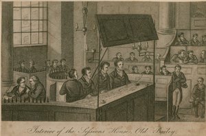 Interior de la Casa de Sesiones, Old Bailey