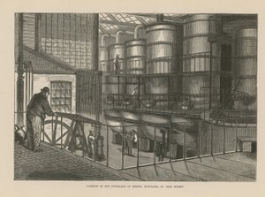 Interior de la destilería de Messrs Nicholson de English School