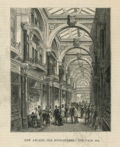 Interior de la nueva arcada en Old Bond Street de English School