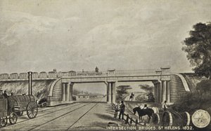 Puentes de Intersección, St Helens, 1832 de English School