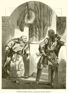 Entrevista entre el cardenal Alberoni y el coronel Stanhope de English School