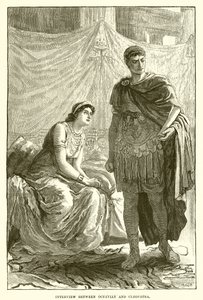 Entrevista entre Octavio y Cleopatra de English School