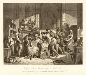 Introducción del arte de la impresión de English School