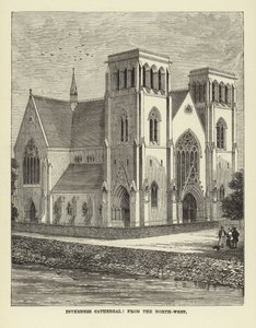 Catedral de Inverness, desde el noroeste