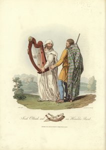 Ottamh Irlandés y un Bardo Heráldico
