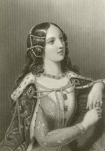 Isabel de Valois, segunda esposa del rey Ricardo II de English School