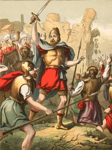 Israelitas rodeando las murallas de Jericó de English School