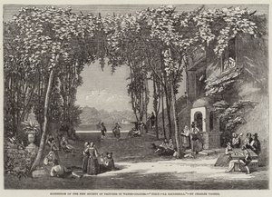 Italia, La Saltarella (grabado) de English School