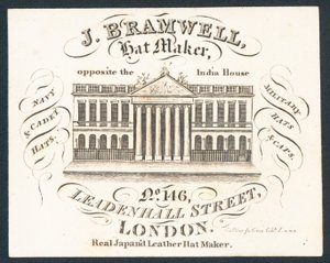 J Bramwell, fabricante de sombreros