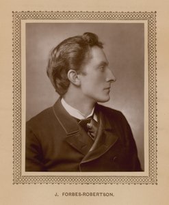 J Forbes-Robertson, de una fotografía tomada especialmente para The Theatre