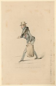 J P Harley como el Extraño Caballero de English School