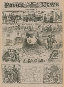 Jack el Destripador: El séptimo horrible asesinato del monstruo del East End (grabado) de English School