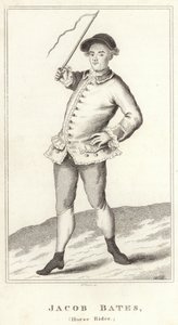 Jacob Bates, Jinete de English School