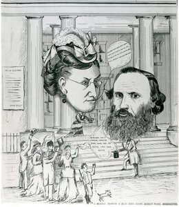 El regreso de Jacob, encuentro de Jacob Bright y Lydia Becker, ilustración de revista de English School