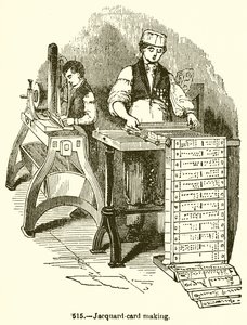 Fabricación de tarjetas Jacquard de English School