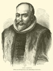 Jacobo Arminio (grabado) de English School